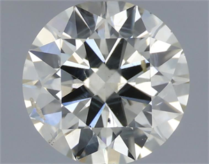 Foto Diamante Natural 0.55 quilates, Redondo , Color L, claridad SI2 y certificado IGI de