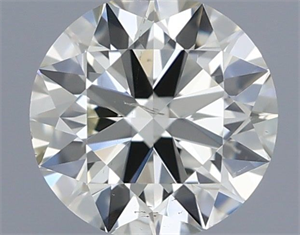 Foto Diamante Natural 0.50 quilates, Redondo , Color K, claridad SI1 y certificado IGI de