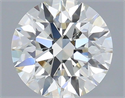 Diamante Natural 0.40 quilates, Redondo , Color H, claridad VVS2 y certificado IGI