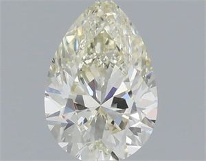 Picture of Natural Diamond 0.52 Carats, Pear with  Cut, J Color, VS1 Clarity and Certified by IGI