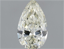 Natural Diamond 0.72 Carats, Pear with  Cut, J Color, VS2 Clarity and Certified by IGI