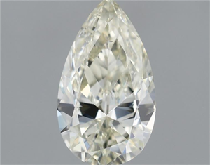Picture of Natural Diamond 0.72 Carats, Pear with  Cut, J Color, VS2 Clarity and Certified by IGI