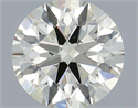Diamante Natural 0.40 quilates, Redondo , Color K, claridad VS2 y certificado IGI