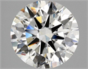 Diamante Natural 4.02 quilates, Redondo , Color I, claridad VS2 y certificado GIA