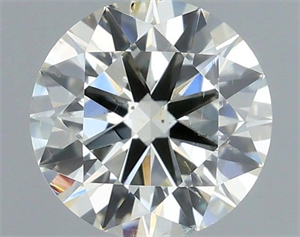 Foto Diamante Natural 0.50 quilates, Redondo , Color K, claridad SI1 y certificado IGI de