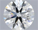 Diamante Natural 0.40 quilates, Redondo , Color H, claridad VS2 y certificado IGI