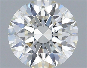 Picture of Natural Diamond 0.43 Carats, Round with Excellent Cut, G Color, SI1 Clarity and Certified by IGI