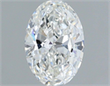 Diamante Natural 0.53 quilates, Ovalado , Color G, claridad VS1 y certificado IGI
