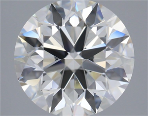 Foto Diamante Natural 3.01 quilates, Redondo , Color H, claridad VVS1 y certificado IGI de