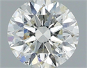 Diamante Natural 0.41 quilates, Redondo , Color H, claridad SI2 y certificado IGI