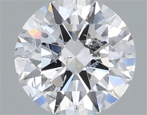 Foto Diamante Natural 0.42 quilates, Redondo , Color F, claridad SI2 y certificado IGI de