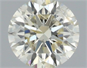 Natural Diamond 0.41 Carats, Round with Excellent Cut, M Color, SI2 Clarity and Certified by IGI
