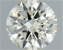 Diamante Natural 0.52 quilates, Redondo , Color K, claridad SI2 y certificado IGI