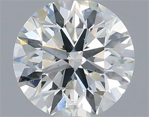 Foto Diamante Natural 0.71 quilates, Redondo , Color G, claridad SI2 y certificado IGI de