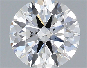 Picture of Natural Diamond 0.93 Carats, Round with Excellent Cut, F Color, SI1 Clarity and Certified by GIA