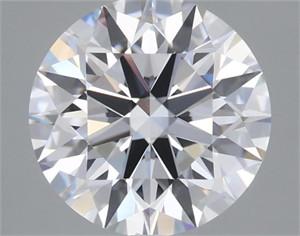 Picture of Lab Grown Diamond 2.63 Carats, Round with Ideal Cut, D Color, IF Clarity and Certified by IGI