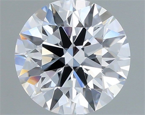 Picture of Lab Grown Diamond 1.07 Carats, Round with Excellent Cut, D Color, VS1 Clarity and Certified by IGI
