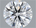 Lab Grown Diamond 1.07 Carats, Round with Excellent Cut, D Color, VS1 Clarity and Certified by IGI