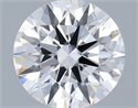 Lab Grown Diamond 1.03 Carats, Round with Ideal Cut, D Color, VS1 Clarity and Certified by IGI