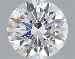 Picture of Lab Grown Diamond 1.11 Carats, Round with Excellent Cut, D Color, VVS2 Clarity and Certified by IGI