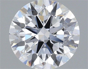 Picture of Lab Grown Diamond 1.11 Carats, Round with Ideal Cut, D Color, VS2 Clarity and Certified by IGI