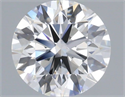 Lab Grown Diamond 1.41 Carats, Round with Ideal Cut, F Color, VVS2 Clarity and Certified by IGI