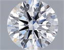 Lab Grown Diamond 1.02 Carats, Round with Excellent Cut, D Color, VS1 Clarity and Certified by IGI