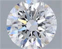 Lab Grown Diamond 1.02 Carats, Round with Excellent Cut, D Color, VS1 Clarity and Certified by IGI