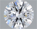 Lab Grown Diamond 1.03 Carats, Round with Ideal Cut, D Color, VS1 Clarity and Certified by IGI