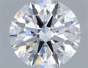 Picture of Lab Grown Diamond 1.02 Carats, Round with Excellent Cut, D Color, VS1 Clarity and Certified by IGI