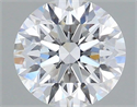 Lab Grown Diamond 1.03 Carats, Round with Excellent Cut, D Color, VS1 Clarity and Certified by IGI