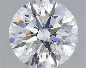 Picture of Lab Grown Diamond 1.07 Carats, Round with Excellent Cut, D Color, VS1 Clarity and Certified by IGI