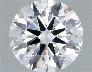 Picture of Lab Grown Diamond 1.02 Carats, Round with Ideal Cut, D Color, VS1 Clarity and Certified by IGI