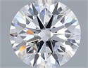 Lab Grown Diamond 1.02 Carats, Round with Ideal Cut, D Color, VS1 Clarity and Certified by IGI