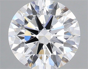 Picture of Lab Grown Diamond 1.07 Carats, Round with Ideal Cut, D Color, VS1 Clarity and Certified by IGI