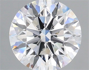 Picture of Lab Grown Diamond 1.07 Carats, Round with Ideal Cut, D Color, VS1 Clarity and Certified by IGI