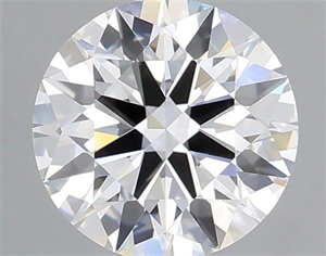 Picture of Lab Grown Diamond 1.07 Carats, Round with Excellent Cut, D Color, VS1 Clarity and Certified by IGI