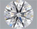 Lab Grown Diamond 1.02 Carats, Round with Excellent Cut, D Color, VS1 Clarity and Certified by IGI