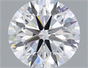 Lab Grown Diamond 1.02 Carats, Round with Excellent Cut, D Color, VS1 Clarity and Certified by IGI