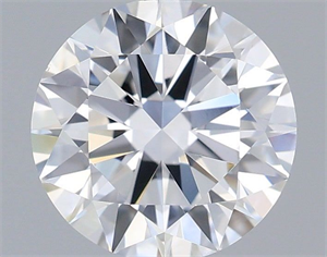 Picture of Lab Grown Diamond 1.02 Carats, Round with Excellent Cut, D Color, VS1 Clarity and Certified by IGI