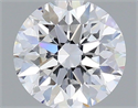 Lab Grown Diamond 1.03 Carats, Round with Excellent Cut, D Color, VS1 Clarity and Certified by IGI