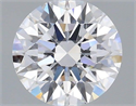 Lab Grown Diamond 1.03 Carats, Round with Ideal Cut, D Color, VS1 Clarity and Certified by IGI