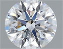 Lab Grown Diamond 1.03 Carats, Round with Excellent Cut, E Color, VVS1 Clarity and Certified by IGI