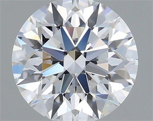 Picture of Lab Grown Diamond 1.03 Carats, Round with Excellent Cut, E Color, VVS1 Clarity and Certified by IGI