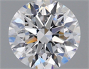 Lab Grown Diamond 1.02 Carats, Round with Excellent Cut, D Color, VS1 Clarity and Certified by IGI
