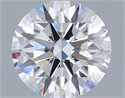 Lab Grown Diamond 1.02 Carats, Round with Ideal Cut, D Color, VS1 Clarity and Certified by IGI