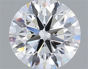 Picture of Lab Grown Diamond 1.03 Carats, Round with Excellent Cut, D Color, VS1 Clarity and Certified by IGI