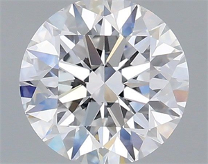 Picture of Lab Grown Diamond 1.03 Carats, Round with Excellent Cut, D Color, VS1 Clarity and Certified by IGI