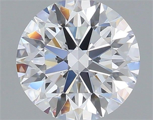 Picture of Lab Grown Diamond 1.02 Carats, Round with Excellent Cut, D Color, VS1 Clarity and Certified by IGI