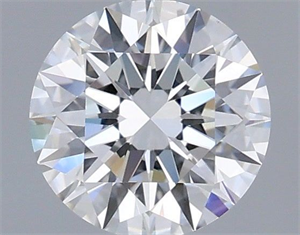 Picture of Lab Grown Diamond 1.02 Carats, Round with Excellent Cut, D Color, VS1 Clarity and Certified by IGI